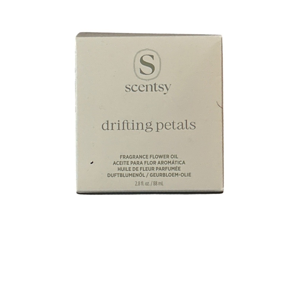 Scentsy Drifting Petals Fragrance Flower Oil 2.8 fl oz 88 mL New in Box